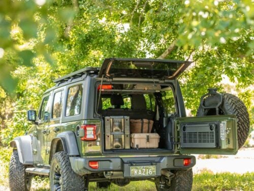 Kaon Standalone Rear Roof Shelf to suit Jeep Wrangler JL 4 Door (KS0608) - Image 6