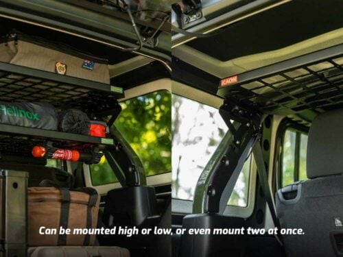Kaon Standalone Rear Roof Shelf to suit Jeep Wrangler JL 4 Door (KS0608) - Image 7