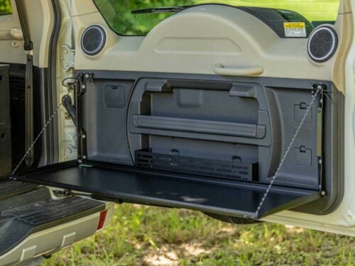 Kaon Rear Door Centre Cage & Table to suit Mitsubishi Pajero Gen 4 NS-NX (KS0621) - Image 4