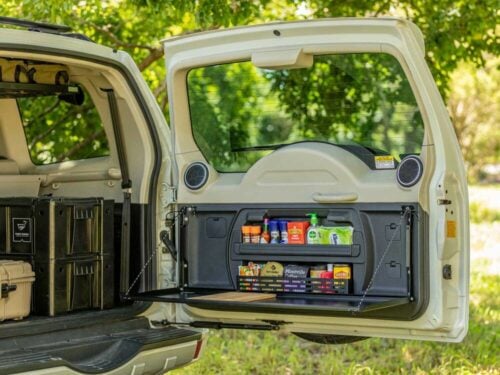 Kaon Rear Door Centre Cage & Table to suit Mitsubishi Pajero Gen 4 NS-NX (KS0621) - Image 7