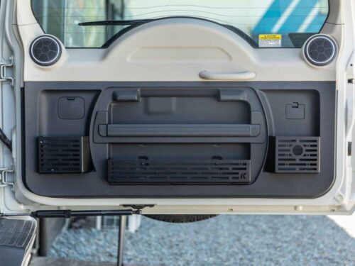 Kaon Rear Door Centre & Pocket Cage Set to suit Mitsubishi Pajero Gen 4 NS-NX (KS0624) - Image 2