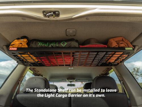Kaon Light Cargo Pet Barrier & Standalone Shelf to suit Nissan Patrol Y61 GU (KS0693) - Image 6