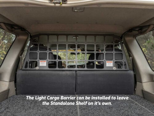 Kaon Light Cargo Pet Barrier & Standalone Shelf to suit Nissan Patrol Y61 GU (KS0693) - Image 7