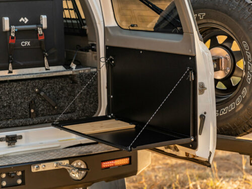 Kaon Rear Door Drop Down Table & Door Cards to suit Nissan Patrol Y61 GU (KS0701) - Image 12