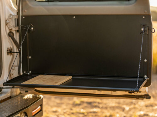 Kaon Rear Door Drop Down Table & Door Cards to suit Nissan Patrol Y61 GU (KS0701) - Image 7