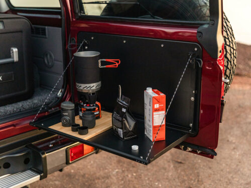 Kaon Rear Door Drop Down Table & Door Cards to suit Toyota LandCruiser 70 Wagon & Troopcarrier (KS0715) - Image 11