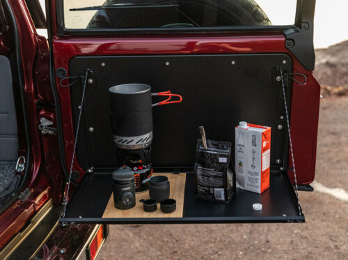 Kaon Rear Door Drop Down Table & Door Cards to suit Toyota LandCruiser 70 Wagon & Troopcarrier (KS0715) - Image 12