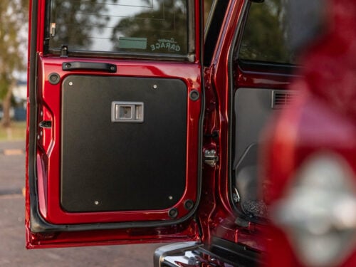 Kaon Rear Door Drop Down Table & Door Cards to suit Toyota LandCruiser 70 Wagon & Troopcarrier (KS0715) - Image 6