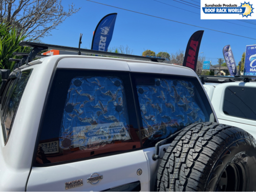 Nissan GU Patrol - without rear air conditioning vents | Solarscreen Cargo Set - Image 9