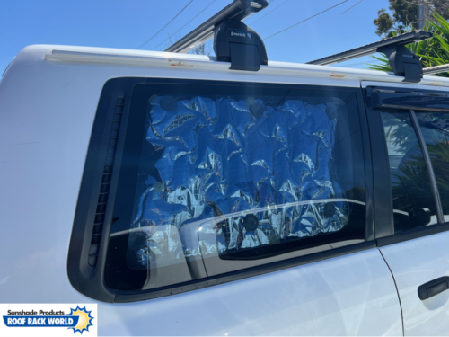 Nissan GU Patrol - without rear air conditioning vents | Solarscreen Cargo Set - Image 14