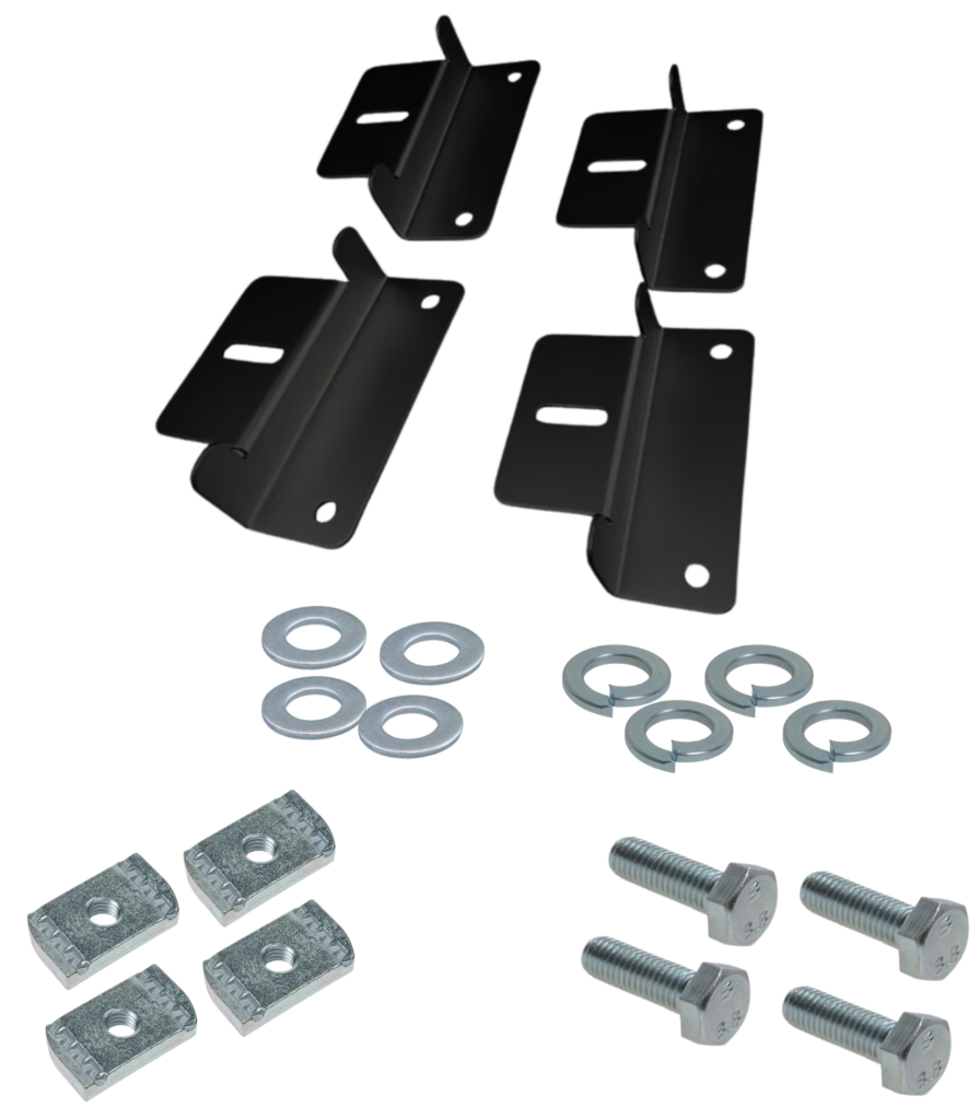 Z Brackets For Ladder Rack Solar Panel Mounting aluminum Z Brackets for Roof Racks - Large - Roof ...