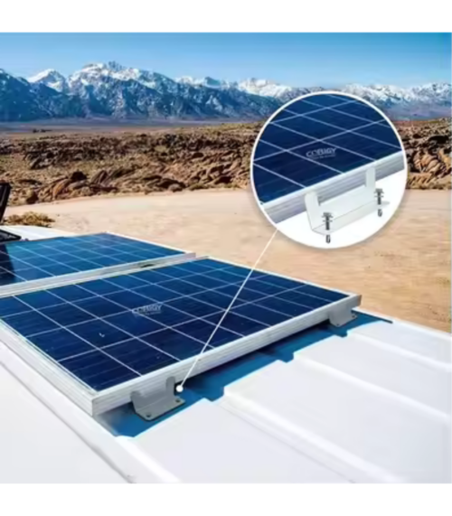 Solar Panel Mounting aluminum Z Brackets for Roof Racks - Large - Image 3