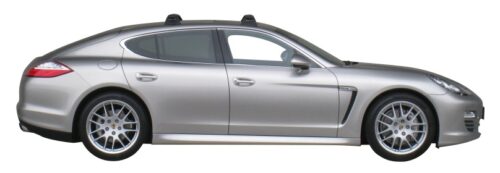 Porsche Panamera 2009 - 2016 (naked roof) Yakima Black Through Bars (S16YB/K396) - Image 2