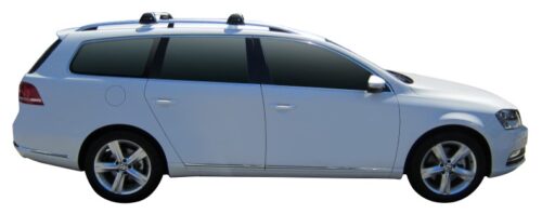 VW Passat Alltrack 2012 - 2016 (raised rails) Yakima Black Flush bars (pr) (S24YB/K328) - Image 4