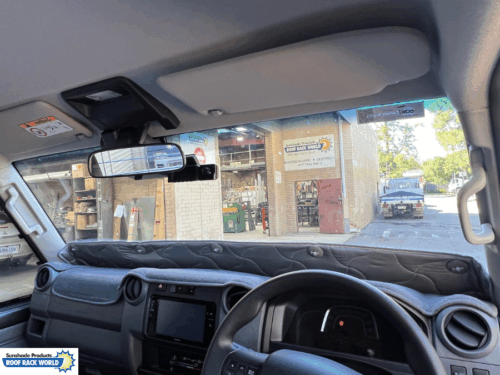 Toyota LandCruiser 70-79 Series - Bonnet anti-glare strip | Solarscreen Dash Shade - Image 12