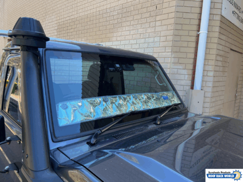 Toyota LandCruiser 70-79 Series - Bonnet anti-glare strip | Solarscreen Dash Shade