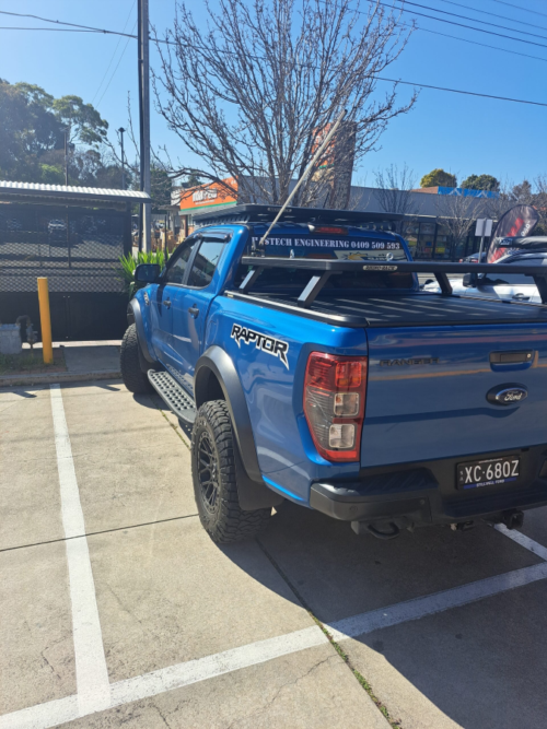 Roller Shutter Platform Rack Pioneer 6 Platform 1300mm x 1430mm with Roof Rack World 170mm Track Mount legs (62113/TSL170) - Image 4