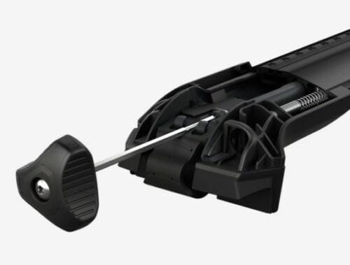 Ford Everest Next Gen Oct 2022on (with raised rails) Thule Wingbar Edge Black (721420/720400) - Image 3