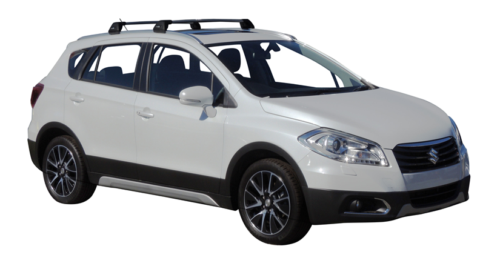 Suzuki S-Cross Flush Rails 2013 - 2021 Yakima Black Rail Bar (pr) (S5YB/K864) - Image 2