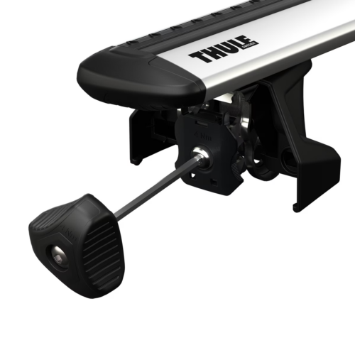 Volkswagen Touareg w/Flush Rails June 2024 onwards Thule WingBar Evo Roof Racks (pr) Silver (711300/710700/187193) - Image 3