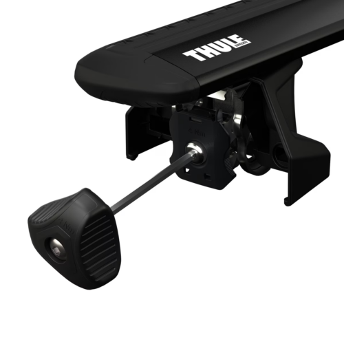Volkswagen Touareg w/Flush Rails June 2024 onwards Thule WingBar Evo Roof Racks (pr) Black (711320/710700/187193) - Image 2