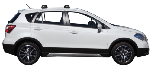 Suzuki S-Cross Flush Rails 2013 - 2021 Yakima Black Rail Bar (pr) (S5YB/K864) - Image 3
