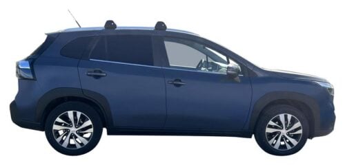 Suzuki S-Cross Flush Rails 2022 - Onwards Yakima Black Rail Bar (pr) (S24YB/K864) - Image 2