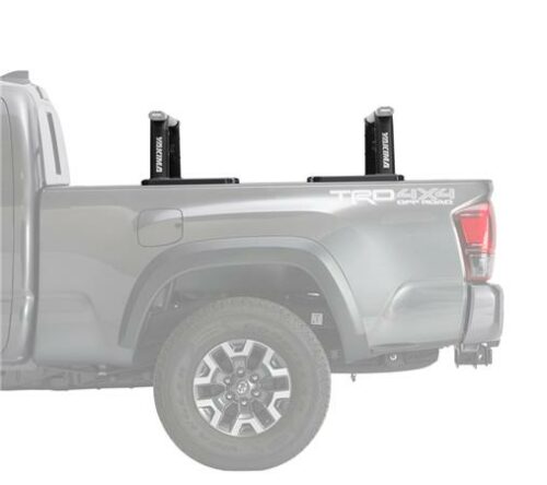 Toyota Tundra 2022 - onwards  Yakima OutPost HD Mid Height Heavy Duty Truck Bed Rack and bars (8001152/8001158) - Image 2