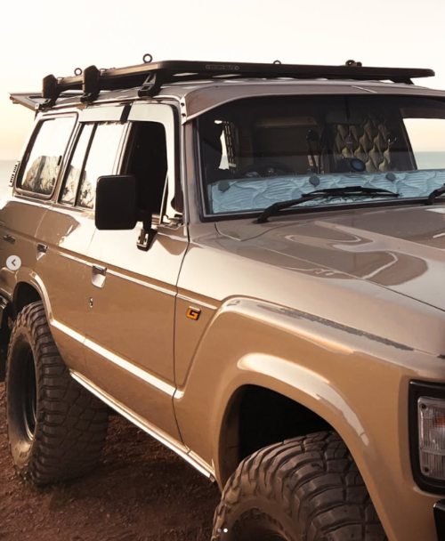Toyota Landcruiser 60 Series - Bonnet anti-glare strip | Solarscreen Dash Shade - Image 2