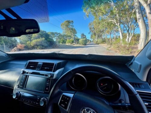 Toyota LandCruiser 100-105 Series - Bonnet anti-glare strip | Solarscreen Dash Shade - Image 10