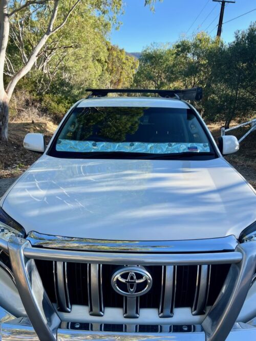 Toyota Prado 150 Series - Bonnet anti-glare strip | Solarscreen Dash Shade - Image 4