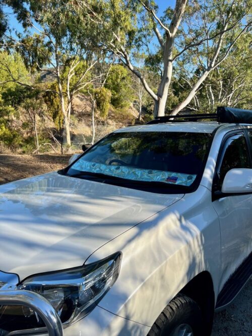 Toyota Prado 150 Series - Bonnet anti-glare strip | Solarscreen Dash Shade - Image 11