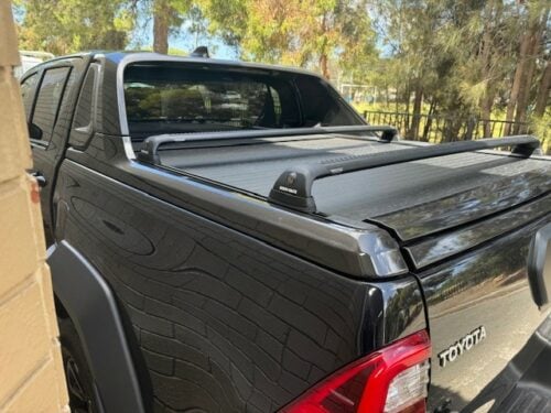 Toyota Hilux Rogue Flush RVP Rhino Vortex Bars for Shutter (Pair) - Image 4