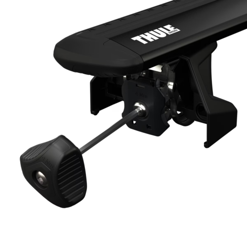 Mitsubishi Triton  MV Dual Cab (GLX,GLX+,GLS) 2024 onwards Thule WingBar Evo Roof Racks (pr) Black (711320/710700/187204) - Image 3