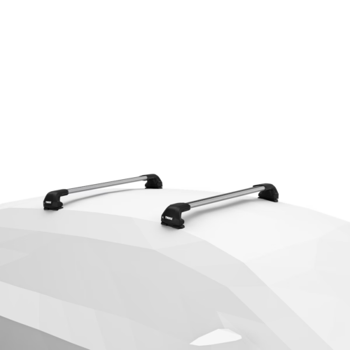 Mitsubishi Triton  MV Dual Cab (GLX,GLX+,GLS) 2024 onwards Thule WingBar Edge Roof Racks (pr) Silver (721500/720700/187204) - Image 2