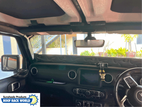 Jeep Wrangler JL (2019 onwards) - Bonnet anti-glare strip | Solarscreen Dash Shade - Image 3