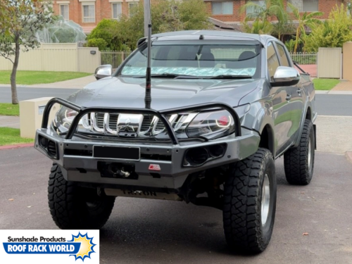 Mitsubishi Triton MQ-MR - Bonnet anti-glare strip | Solarscreen Dash Shade - Image 2