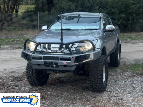 Mitsubishi Triton MQ-MR - Bonnet anti-glare strip | Solarscreen Dash Shade - Image 6