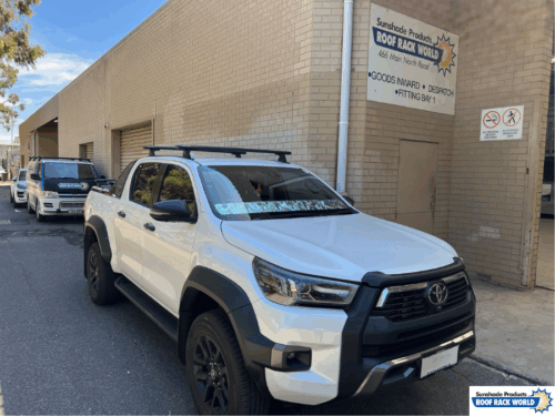 Toyota Hilux N80 2015 onwards - Bonnet anti-glare strip | Solarscreen Dash Shade