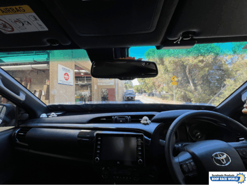 Toyota Hilux N80 2015 onwards - Bonnet anti-glare strip | Solarscreen Dash Shade - Image 13