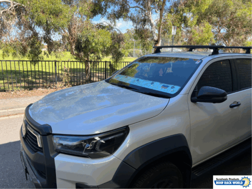 Toyota Hilux N80 2015 onwards - Bonnet anti-glare strip | Solarscreen Dash Shade - Image 2