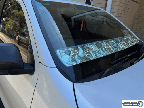 Toyota Hilux N80 2015 onwards - Bonnet anti-glare strip | Solarscreen Dash Shade - Image 6