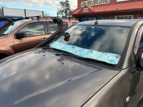 Mitsubishi Triton ML-MN - Bonnet anti-glare strip | Solarscreen Dash Shade - Image 11