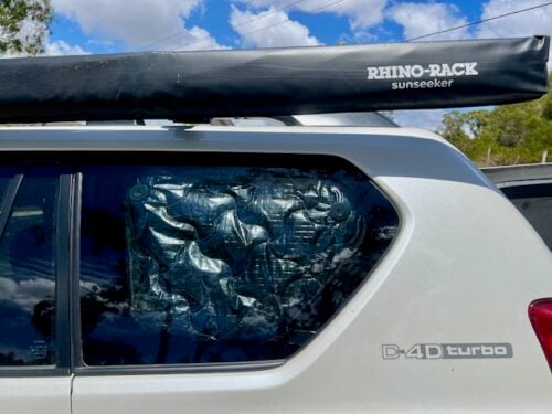 Toyota Prado 150 Series (with spare wheel on rear door) | Solarscreen Cargo Set - Image 2