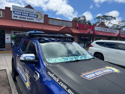 Ford Ranger PX 2011-2022 - Bonnet anti-glare strip | Solarscreen Dash Shade - Image 6