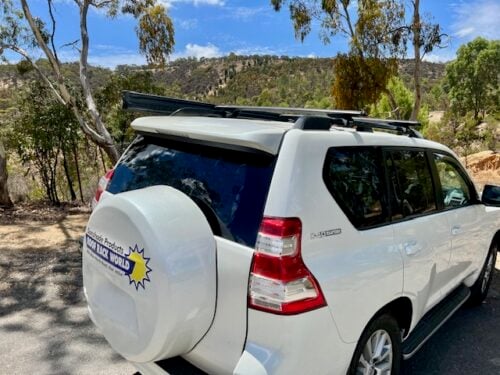 Toyota Prado 150 Series (with spare wheel on rear door) | Solarscreen Cargo Set - Image 5