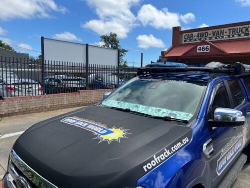 Ford Ranger PX 2011-2022 - Bonnet anti-glare strip | Solarscreen Dash Shade - Image 7