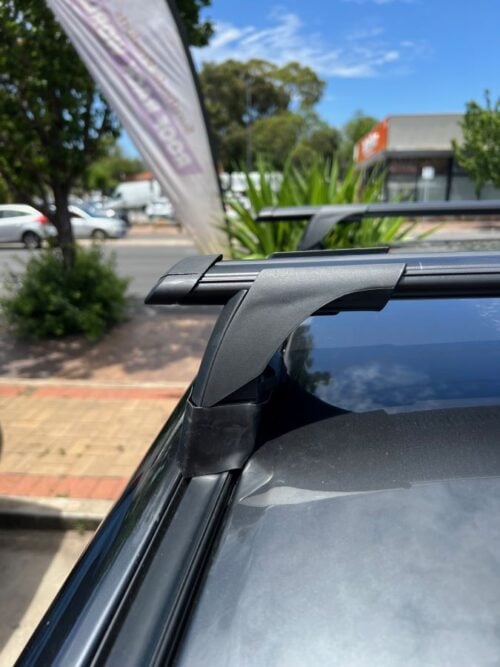Mazda CX-30 5dr SUV Thru Bar Fixed Point Yakima Roof Racks (pr) Silver (S16Y/K765) - Image 7