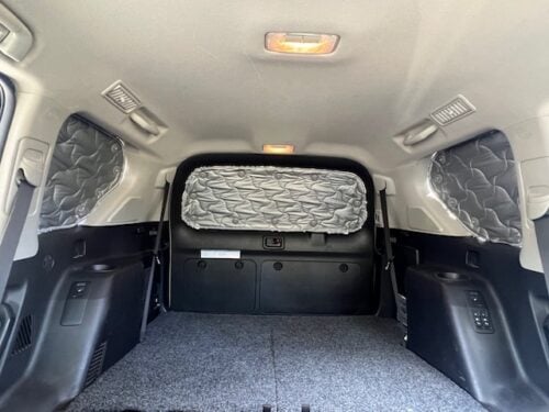 Toyota Prado 150 Series (with spare wheel on rear door) | Solarscreen Cargo Set - Image 12