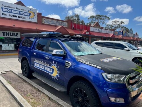 Ford Ranger PX 2011-2022 - Bonnet anti-glare strip | Solarscreen Dash Shade - Image 5